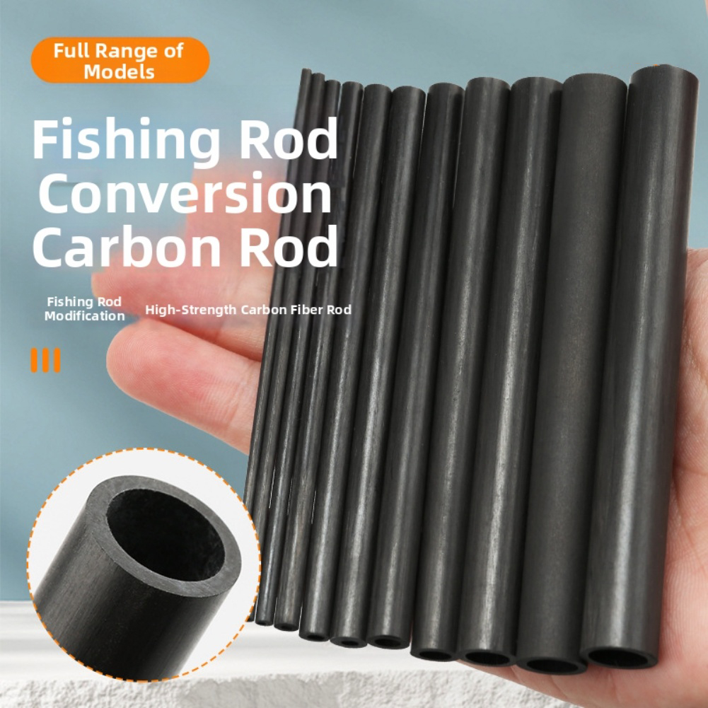 Fishing Rod Carbon Fiber - Tubo de fibra de carbono hueco