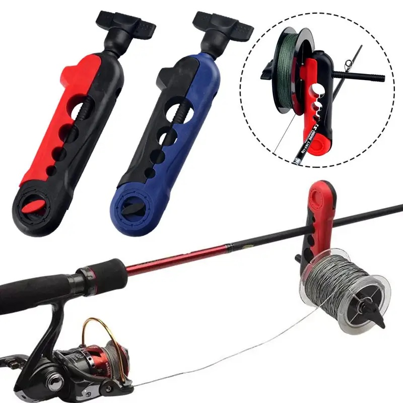 Fishing Rod Spinning - Enrollador portátil de hilo de pesca,