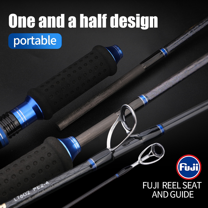 Fishing Rod Surf - ROLLFISH Premium 2 secciones fibra de