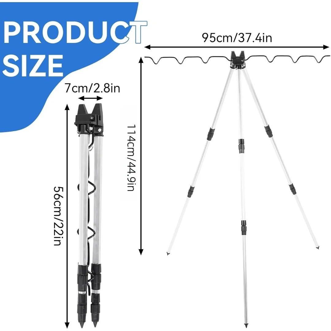 Soporte de Trípode para Caña d - Fishing Rod Telescopic reseña y precio