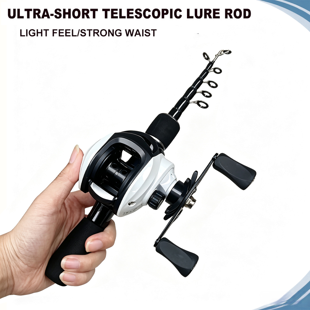 Caña de pescar telescópica Sup - Fishing Rod Combo reseña y precio